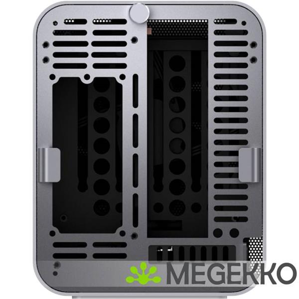 Grote foto jonsbo n1 mini tower grijs computers en software behuizingen en kasten