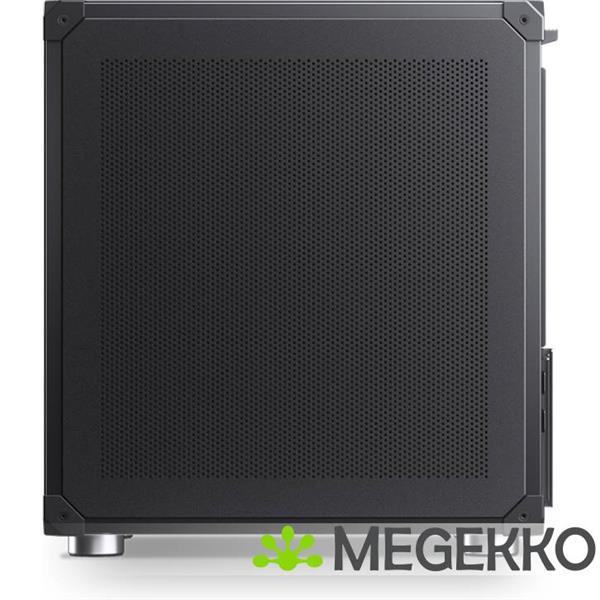 Grote foto jonsbo c6 black computers en software behuizingen en kasten