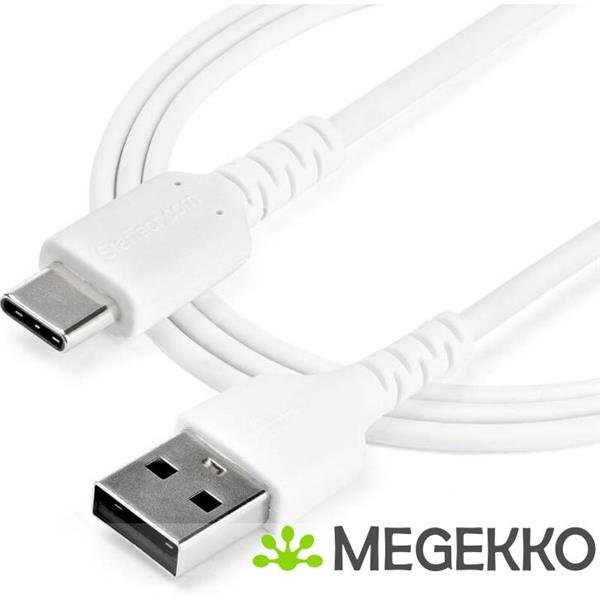 Grote foto startech.com usb 2.0 naar usb c kabel 1m wit computers en software overige computers en software