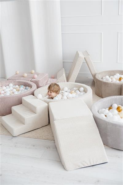 Grote foto speelset 3 elementen rib ballenbad 90x30 cr me incl. 200 ballen cr me kinderen en baby overige