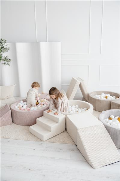 Grote foto speelset 3 elementen rib ballenbad 90x30 cr me incl. 200 ballen cr me kinderen en baby overige