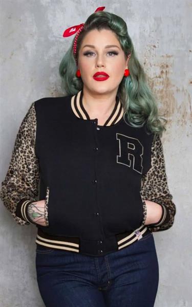 Grote foto rumble 59 ladies sweat jacket the wild one. kleding dames overige kledingstukken