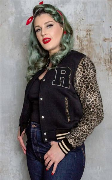 Grote foto rumble 59 ladies sweat jacket the wild one. kleding dames overige kledingstukken
