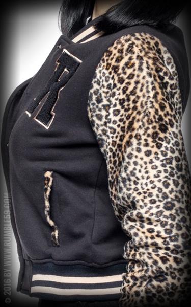 Grote foto rumble 59 ladies sweat jacket the wild one. kleding dames overige kledingstukken