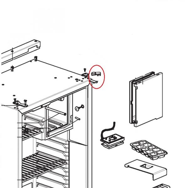Grote foto dometic deurvergrendeling compleet rm5380 caravans en kamperen caravan accessoires