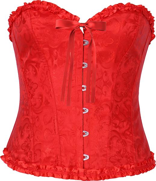 Grote foto rood corset dames kant verzamelen overige verzamelingen