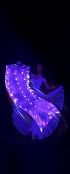 Grote foto witte waaier met licht 1 5m verzamelen overige verzamelingen