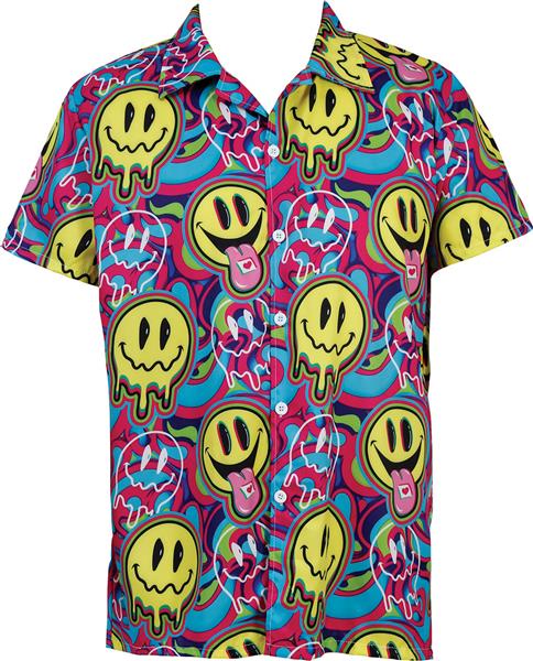 Grote foto acid blouse smiley 80 verzamelen overige verzamelingen