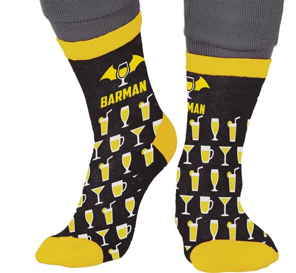 Grote foto barman sokken verzamelen overige verzamelingen