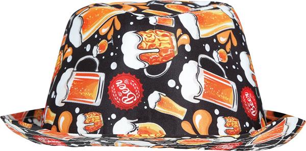 Grote foto bier hoed zwart geel verzamelen overige verzamelingen