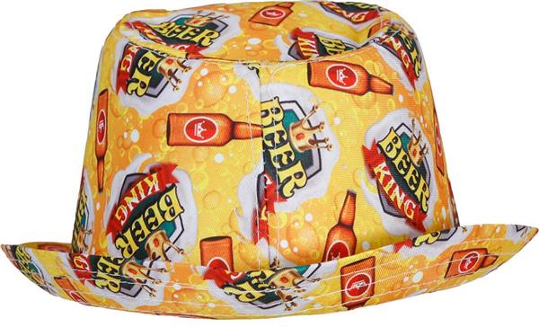 Grote foto bier hoed geel verzamelen overige verzamelingen