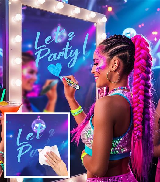 Grote foto lichtblauwe krijtstift verzamelen overige verzamelingen