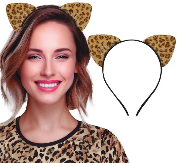 Grote foto luipaard haarband verzamelen overige verzamelingen