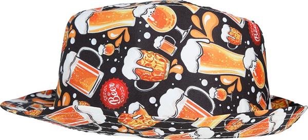 Grote foto bier hoed zwart geel verzamelen overige verzamelingen