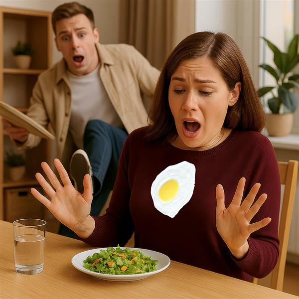 Grote foto gebakken nep ei verzamelen overige verzamelingen