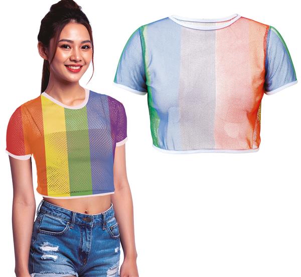 Grote foto regenboog shirt mesh verzamelen overige verzamelingen