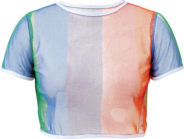 Grote foto regenboog shirt mesh verzamelen overige verzamelingen