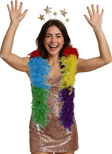 Grote foto regenboog boa verzamelen overige verzamelingen