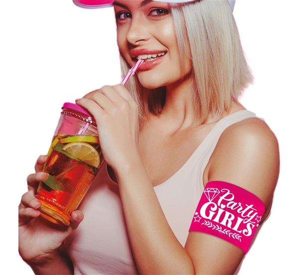 Grote foto roze armband party girls verzamelen overige verzamelingen