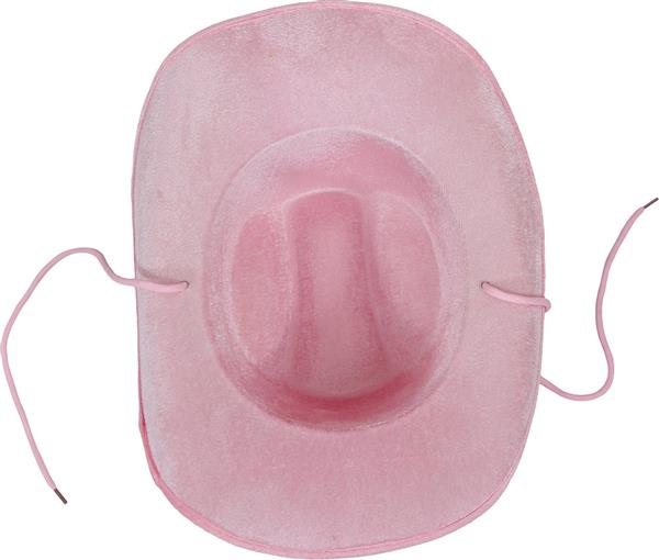 Grote foto cowgirl hoed wit roze koeien print verzamelen overige verzamelingen