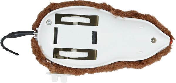 Grote foto bruine nep muis opwindbaar 16cm verzamelen overige verzamelingen