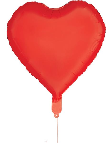 Grote foto hart helium ballon rood leeg 40cm verzamelen overige verzamelingen