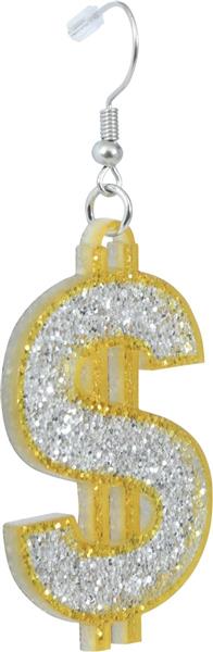 Grote foto dollars oorbellen goud zilver verzamelen overige verzamelingen