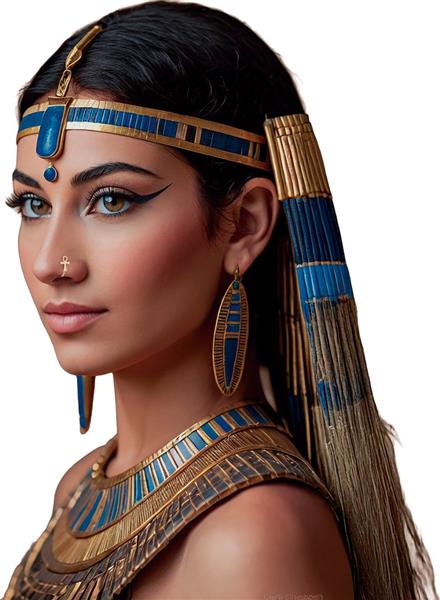 Grote foto cleopatra nep neuspiercing goud verzamelen overige verzamelingen