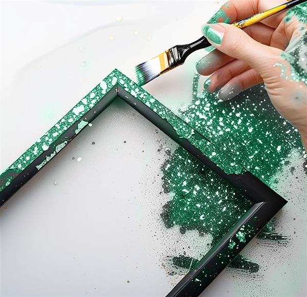 Grote foto groene glitter gel biodegradable 10gr verzamelen overige verzamelingen