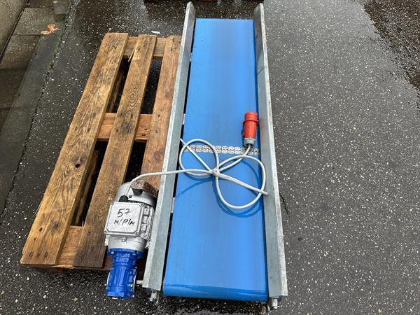 Grote foto transportband 130 x 30 cm agrarisch transportbanden