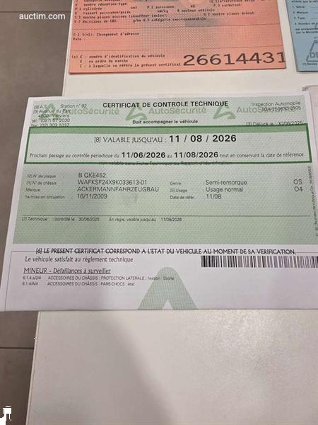 Grote foto ackermann os f24 13 6 2009 gesloten oplegger doe het zelf en verbouw opleggers