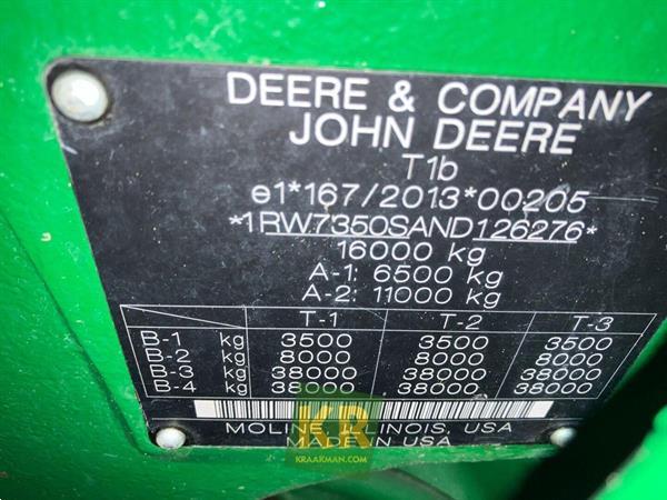 Grote foto john deere 7r 350 22228 agrarisch tractoren