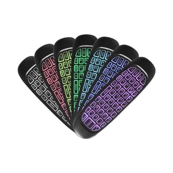 Grote foto c120 mini toetsenbord met verlichting computers en software toetsenborden