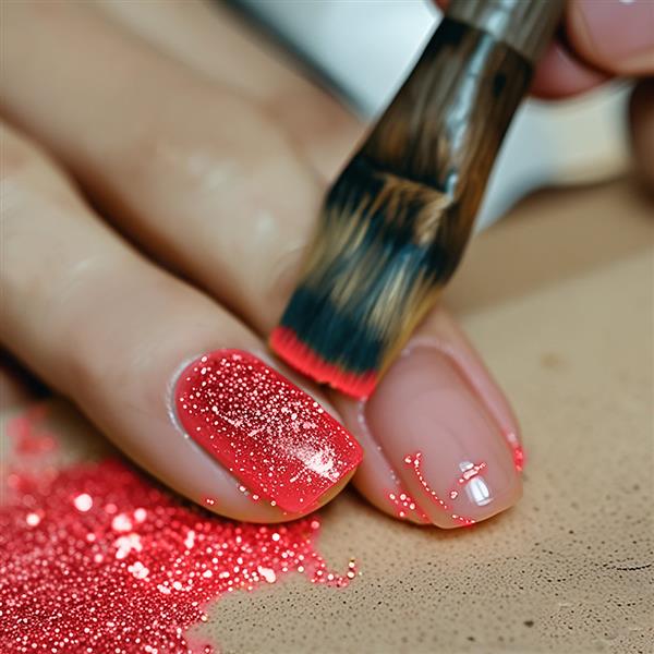 Grote foto rood glitter gel 10gr verzamelen overige verzamelingen