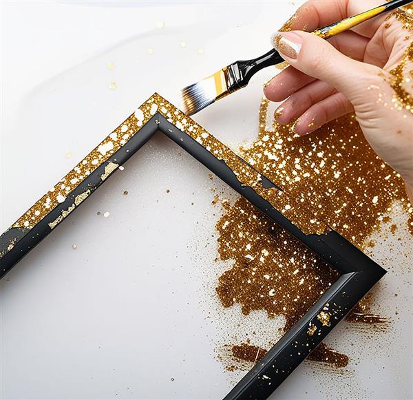 Grote foto gouden glitter gel 10gr verzamelen overige verzamelingen
