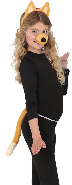 Grote foto hond verkleedset bruin kind 3 delig verzamelen overige verzamelingen