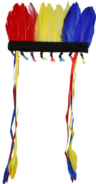 Grote foto indianentooi gekleurd veren verzamelen overige verzamelingen