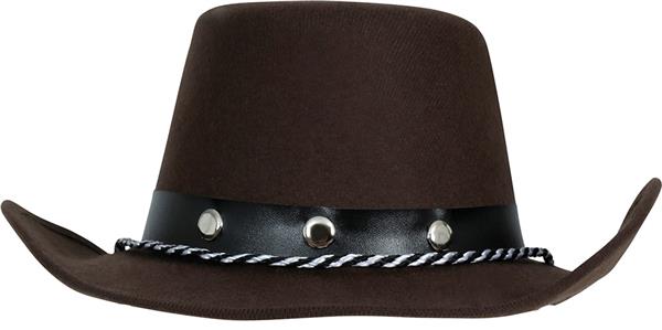 Grote foto cowboy hoed zwart kind vilt verzamelen overige verzamelingen