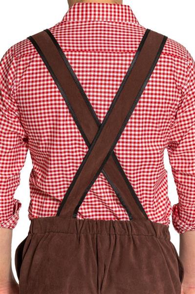 Grote foto lederhose donkerbruin heren johann verzamelen overige verzamelingen