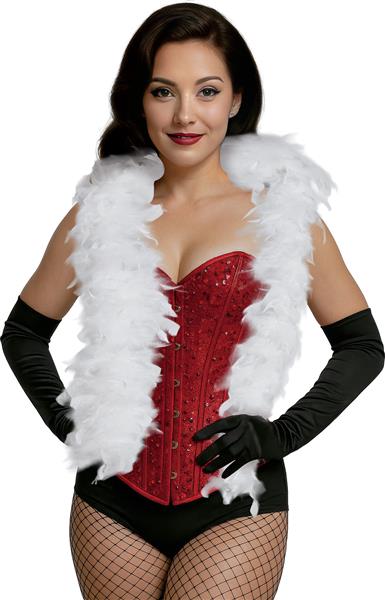 Grote foto witte boa veren 80gr verzamelen overige verzamelingen