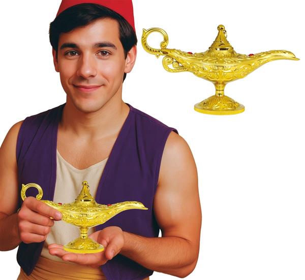 Grote foto aladdin lamp 21cm verzamelen overige verzamelingen