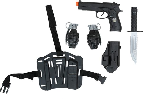 Grote foto politie verkleedset 5 delig verzamelen overige verzamelingen