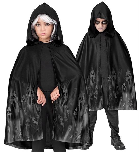 Grote foto halloween cape zwart geest 75cm verzamelen overige verzamelingen