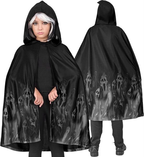 Grote foto halloween cape zwart geest 75cm verzamelen overige verzamelingen