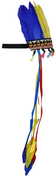 Grote foto indianentooi gekleurd veren verzamelen overige verzamelingen