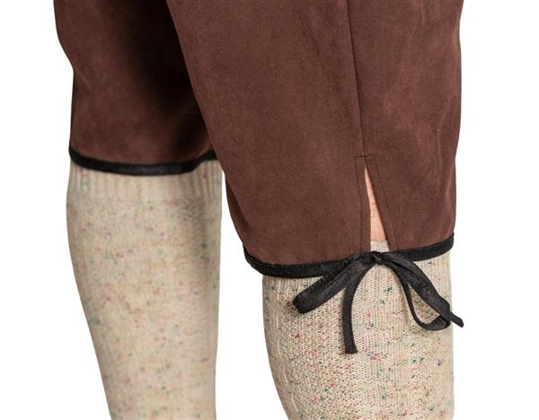 Grote foto lederhose donkerbruin heren met verstelbare bretels verzamelen overige verzamelingen