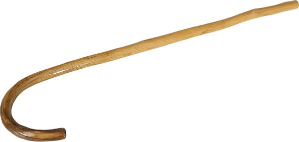 Grote foto bruine wandelstok kind 65cm verzamelen overige verzamelingen