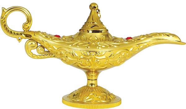 Grote foto aladdin lamp 21cm verzamelen overige verzamelingen