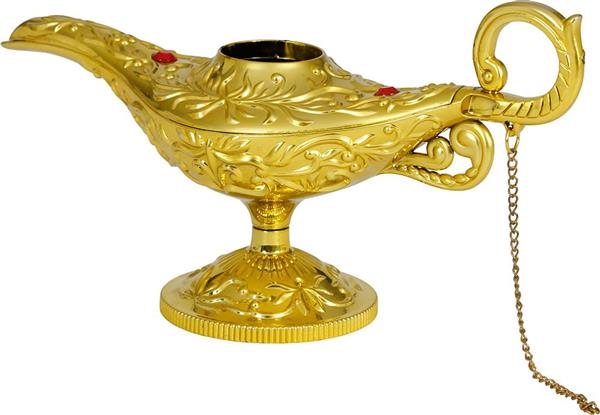 Grote foto aladdin lamp 21cm verzamelen overige verzamelingen