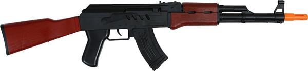 Grote foto zwart bruine nep pistool 67cm verzamelen overige verzamelingen